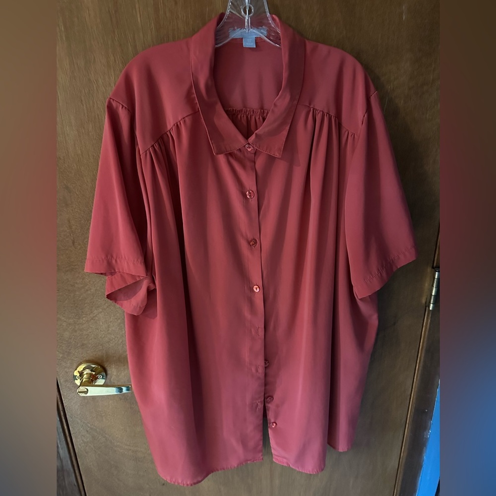 Only Necessities Button-Down Blouse